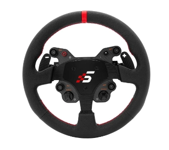 Kierownica Simagic GT1-SR Skórzana 33 cm z łopatkami i szybkozłączem QR70