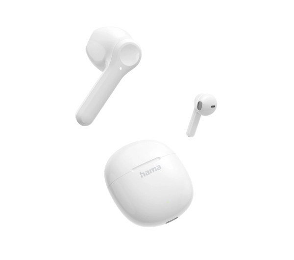 Hama Action One TWS Douszne Bluetooth 5.4 Biały