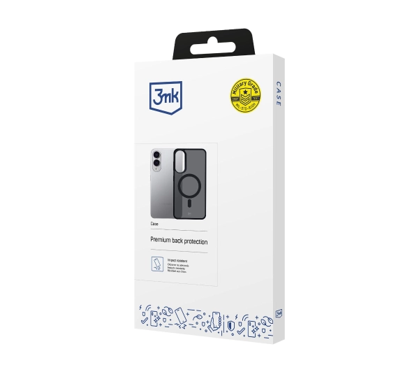 3mk Smoke MagCase do Samsung Galaxy S25 Edge Czarny