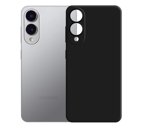 3mk Silicone Case do Samsung Galaxy S25 Edge Czarny
