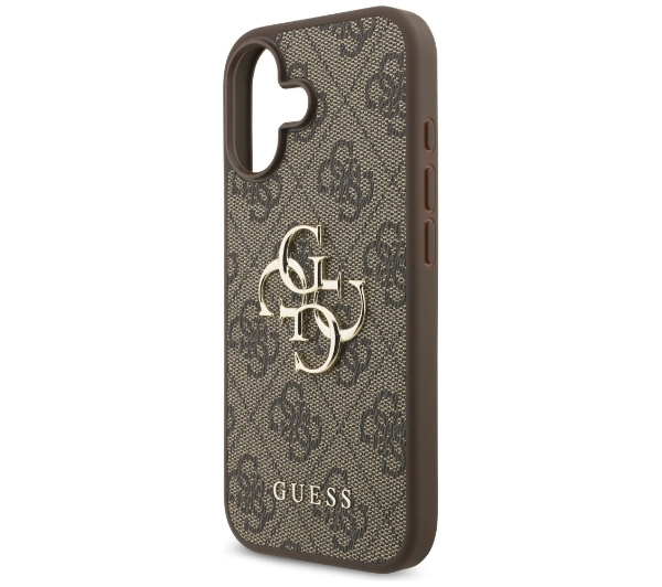 Guess 4G Big Logo do iPhone 17 Brązowy