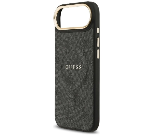 Guess 4G PU Classic Logo MagSafe do iPhone Air Czarny