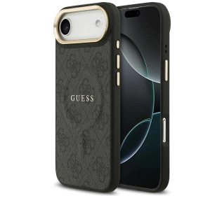 Guess 4G PU Classic Logo MagSafe do iPhone Air Czarny