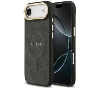 Etui Guess 4G PU Classic Logo MagSafe do iPhone Air Czarny