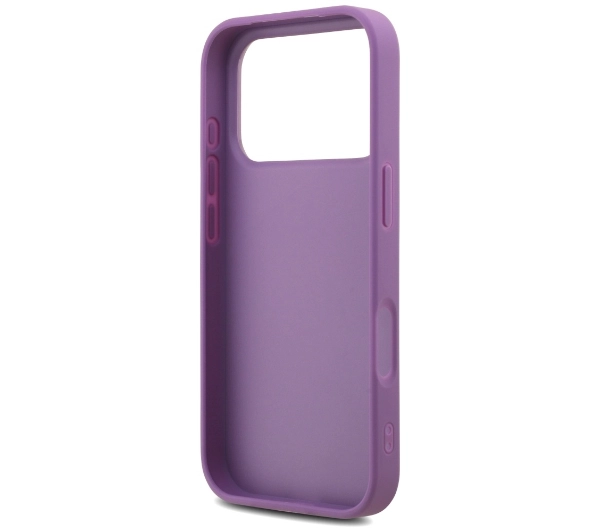 Guess Fixed Glitter Big 4G do iPhone 17 Pro liliowy