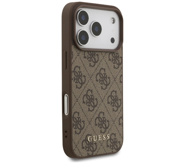 Guess 4G Classic do iPhone 17 Pro Brązowy
