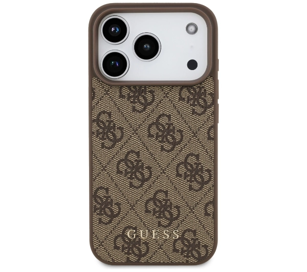Guess 4G Classic do iPhone 17 Pro Brązowy