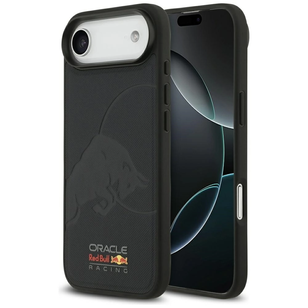 Etui Red Bull Racing Meshed Debossed Bull MagSafe do iPhone Air Granatowy