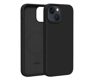 Etteri Silicone Case do iPhone 14 Czarny