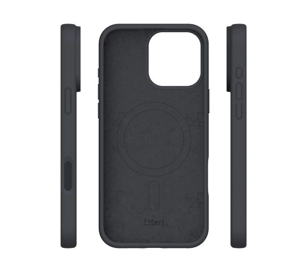 Etteri Silicone Case do iPhone 14 Czarny