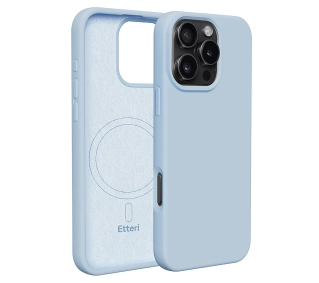 Etteri Silicone Case do iPhone 16 Pro Niebieski - ⚡ EURO HIT CENOWY! ⚡