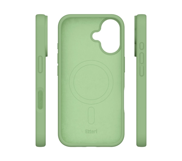 Etteri Silicone Case do iPhone 16 Plus Zielony