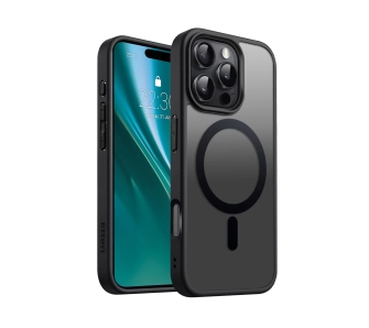 Etui Etteri Matt Mag do iPhone 16 Pro 6,3 Czarny