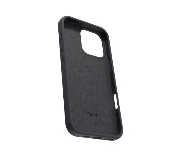 Etteri Silicone Case do iPhone 16 Pro Max Czarny