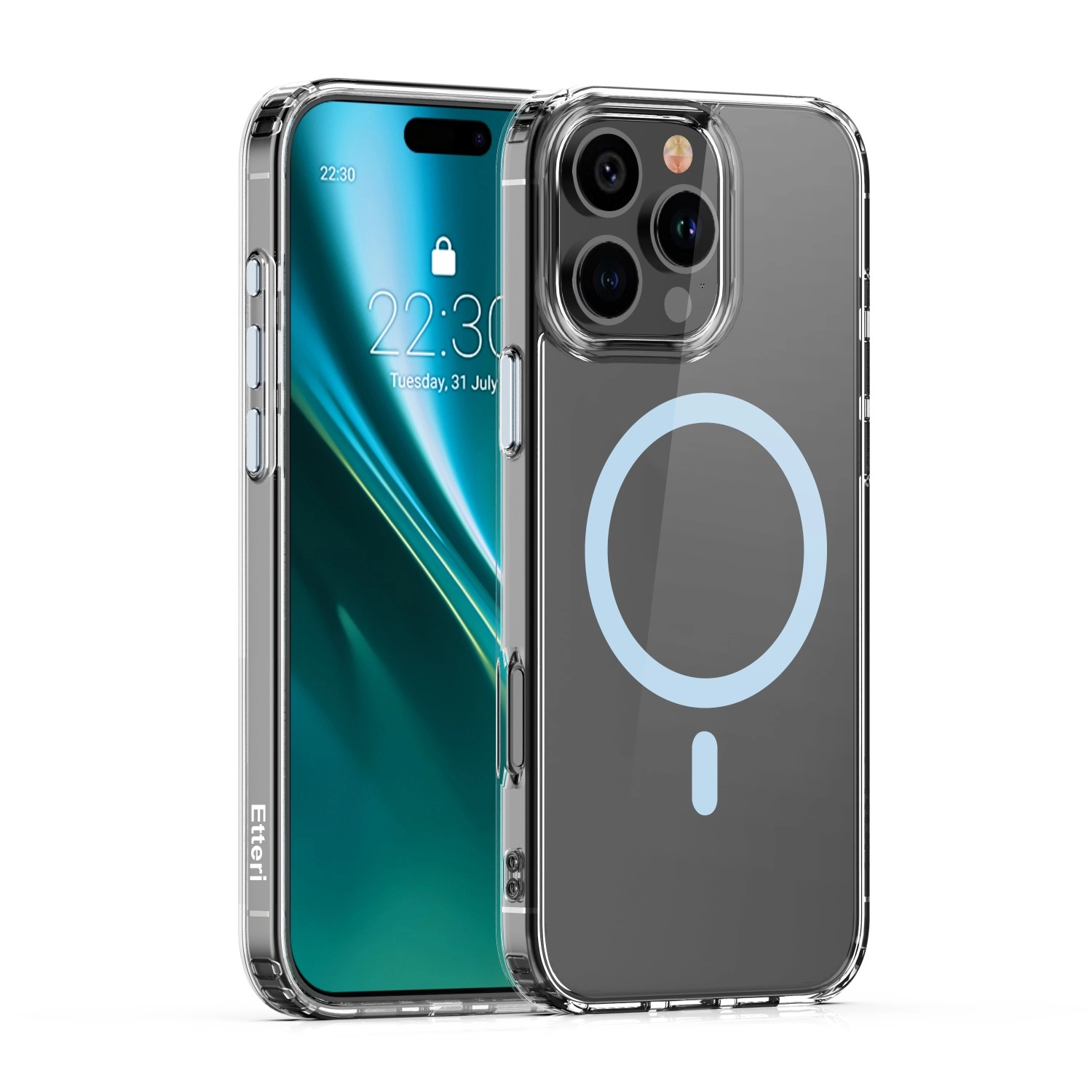 Etui Etteri Color Mag do iPhone 16 Pro Max Niebieski