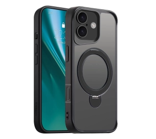 Etteri Matt Mag Ring do iPhone 17 Czarny