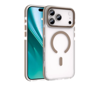 Etui Etteri Icy Mag do iPhone 17 Pro Złoty
