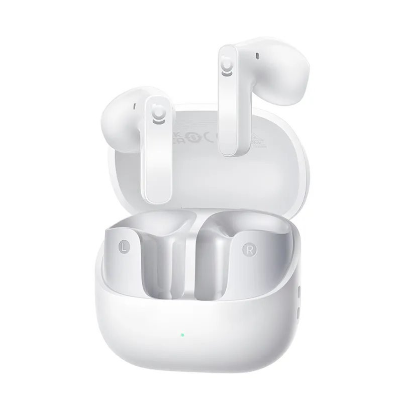 Słuchawki bezprzewodowe Baseus Bass BS1 NC Douszne Bluetooth 6.0 Biały