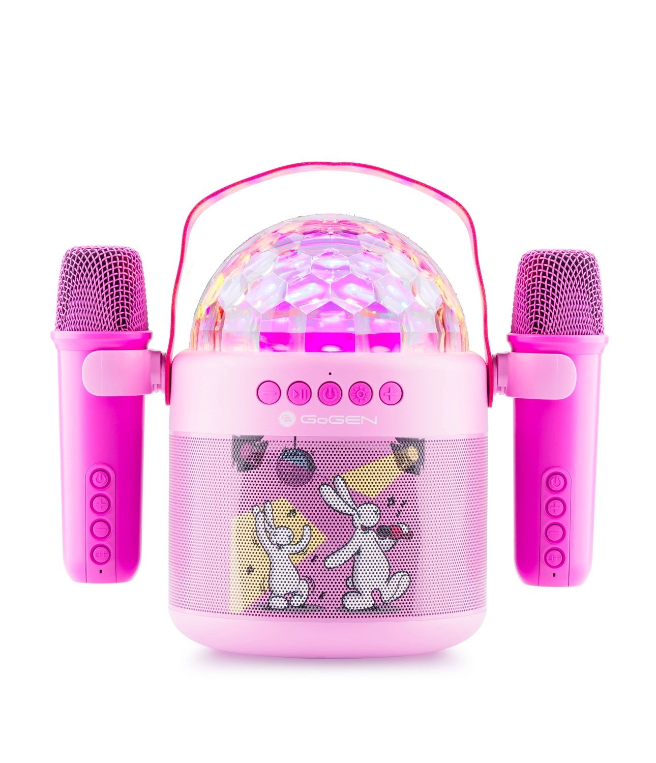 Głośnik Bluetooth GoGEN BOBDISCO 6,5W Różowy