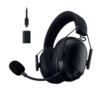 Słuchawki bezprzewodowe z mikrofonem Razer BlackShark V3 Nauszne Czarny
