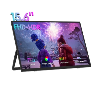 Monitor Zeuslap ZP156 15,6" Full HD IPS 60Hz 4ms Przenośny