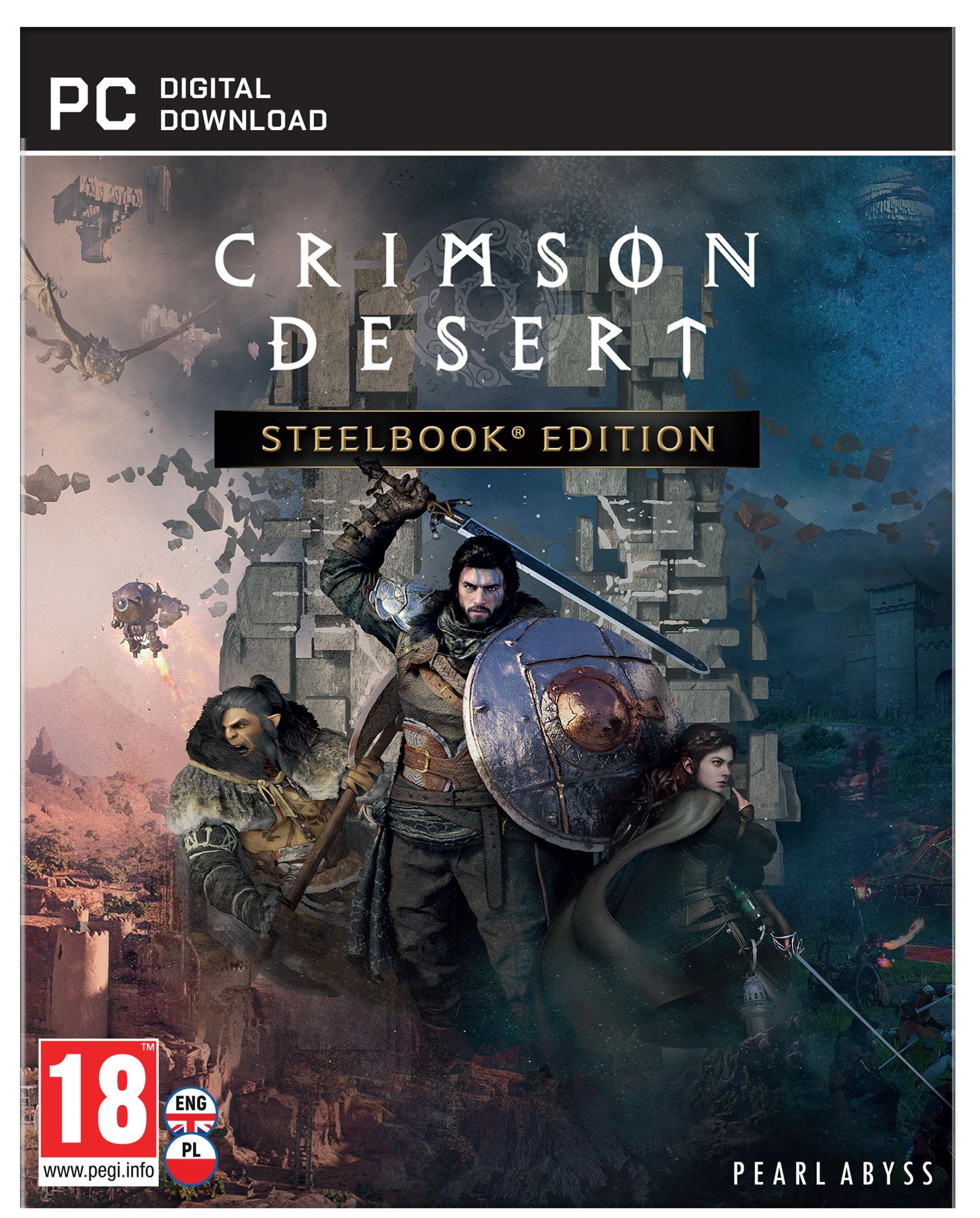 Crimson Desert Steelbook Edition Gra na PC