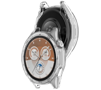 Nakładka na tarczę Bizon Felipe do Huawei Watch GT6 46 mm przezroczysty