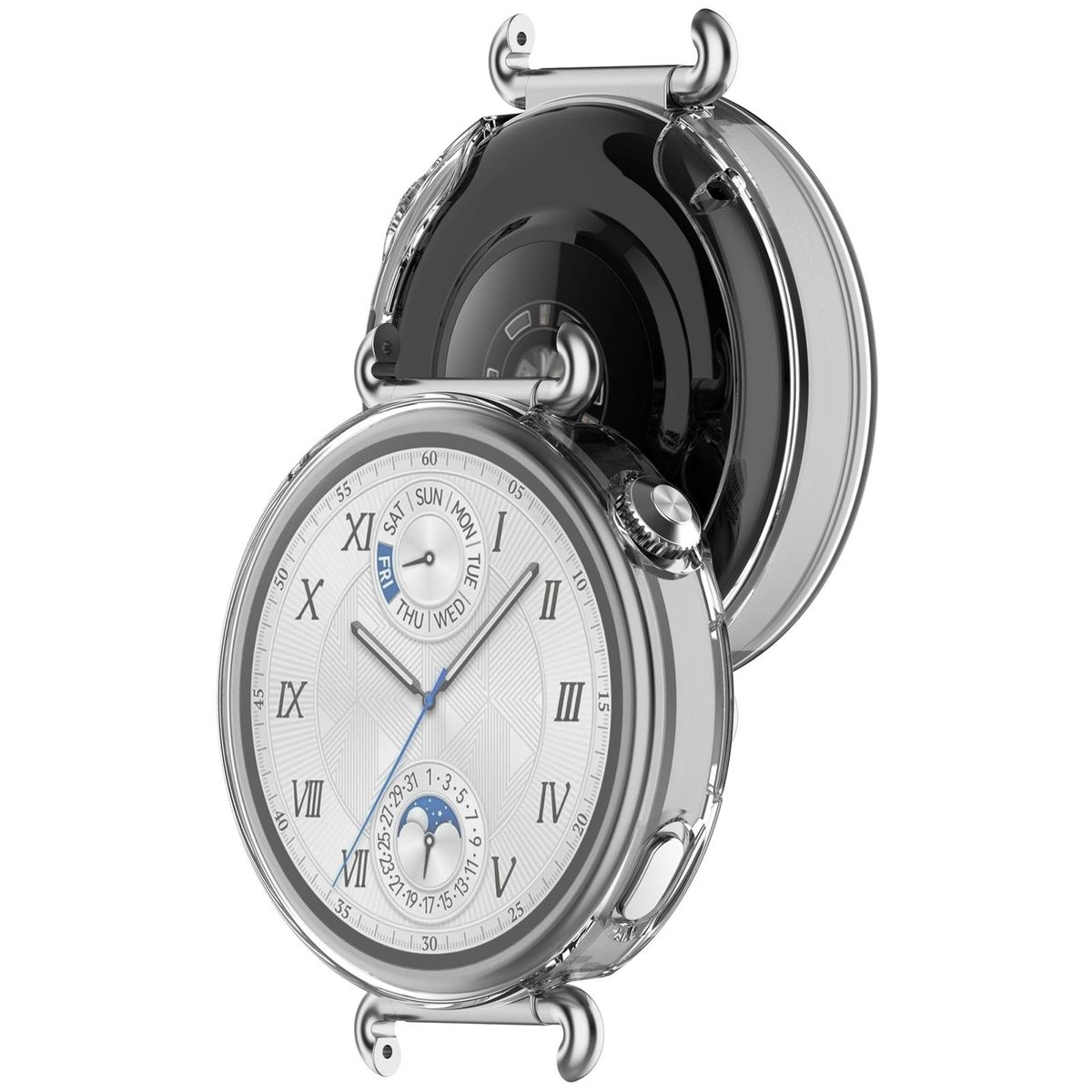Nakładka na tarczę Bizon Felipe do Huawei Watch GT6 41 mm przezroczysty