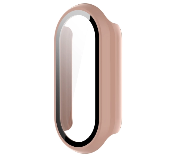 Bizon ze szkłem do Xiaomi Smart Band 10 różowy