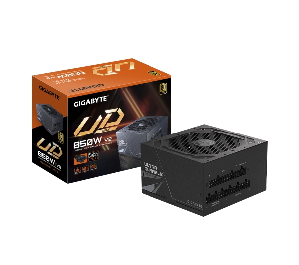 Gigabyte UD850GM PG5 V2 850W 80+ Gold Czarny - Kup na Raty - RRSO 0%