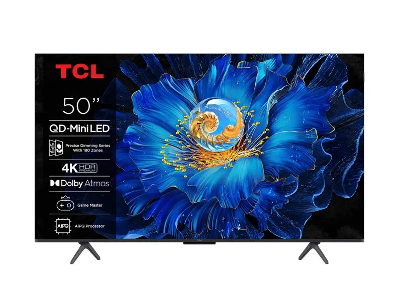 Telewizor TCL 50C6KS 50" QD-Mini LED 4K 60Hz Google TV Dolby Vision Dolby Atmos HDMI 2.1 DVB-T2