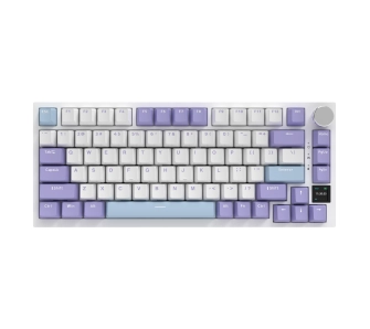 Klawiatura mechaniczna Ajazz AK820 Pro Flying Fish Switch Biało-fioletowy