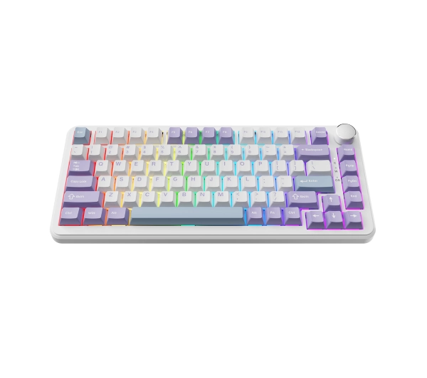 Ajazz AK820 MAX Biały