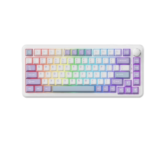 Klawiatura magnetyczna Ajazz AK820 MAX Biały