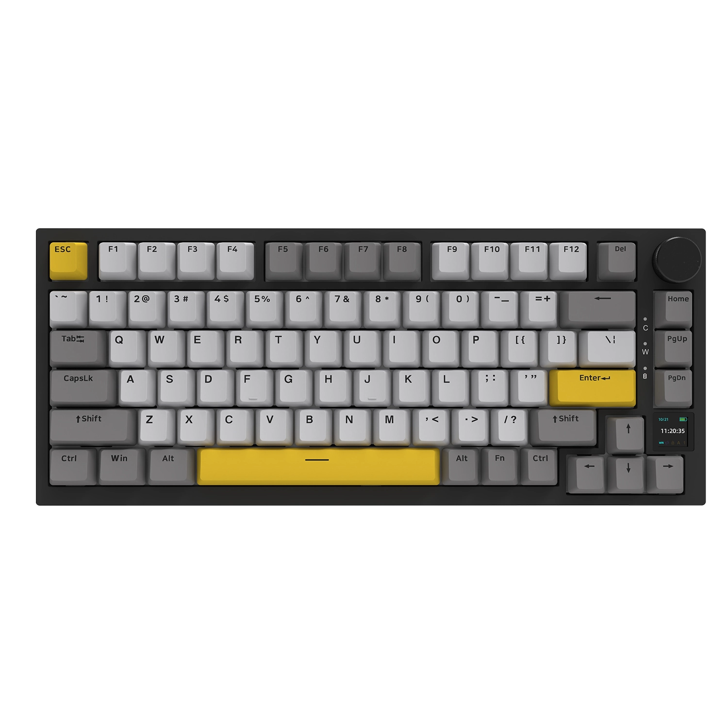 Klawiatura mechaniczna Ajazz AK820 Pro Flying Fish Switch Czarny