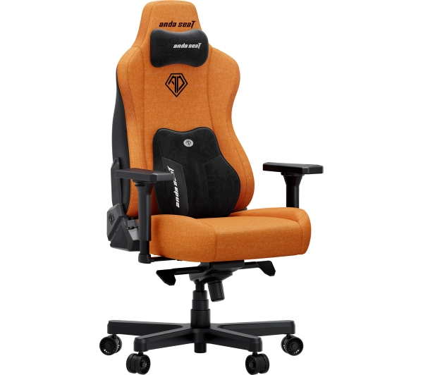 Anda Seat Kaiser 3E XL Gamingowy do 150kg Tkanina Pomarańczowy - Kup na Raty - RRSO 0%