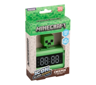 Budzik Paladone ICON Alarm Clock Mini Minecraft Creeper