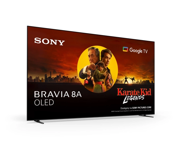Sony BRAVIA 8A K-65XR8A 65" 4K OLED 120Hz Google TV Dolby Vision Dolby Atmos DTS-X HDMI 2.1 DVB-T2 - ⚡ EURO HIT CENOWY! ⚡ - Kup na Raty - RRSO 0%
