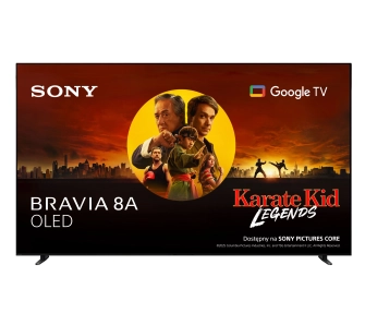 Telewizor Sony BRAVIA 8A K-65XR8A 65" 4K OLED 120Hz Google TV Dolby Vision Dolby Atmos DTS-X HDMI 2.1 DVB-T2