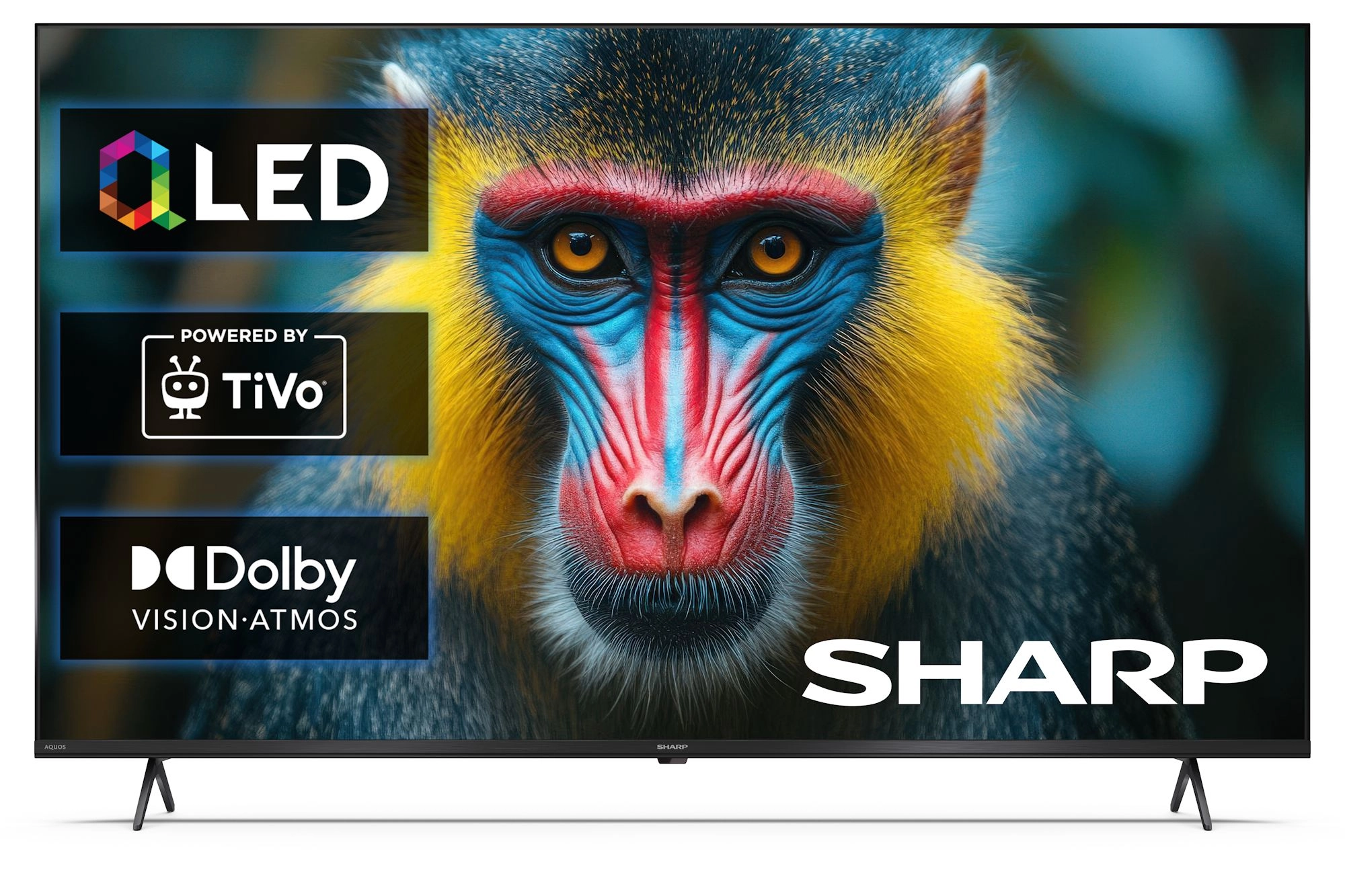 Telewizor Sharp 55HM5746E 55" QLED 4K Smart TV TiVo Dolby Vision Dolby Atmos HDMI 2.1 DVB-T2
