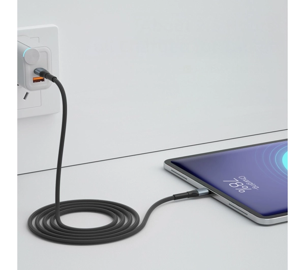 3mk Hyper Cable N-SERIES USB-C do USB-C 2m 20V/3 A 60W Czarny