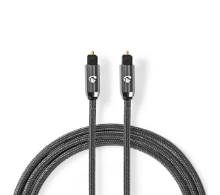 Nedis CATB25000GY10 ProfiGold 1m Srebrny