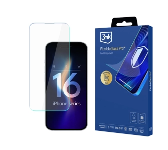 Szkło hybrydowe 3mk FlexibleGlass Pro do Apple iPhone 16 Pro