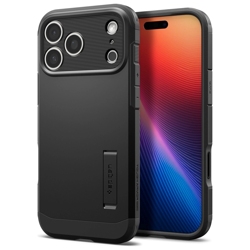 Etui Spigen Tough Armor "T" MAG MagSafe do iPhone 17 Pro Czarny