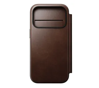 Nomad Modern Leather Folio do iPhone 17 Pro Brązowy - Kup na Raty - RRSO 0%