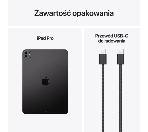 Apple iPad Pro 2025 6 gen 11" 12/512GB Wi-Fi Gwiezdna czerń - Kup na Raty - RRSO 0%