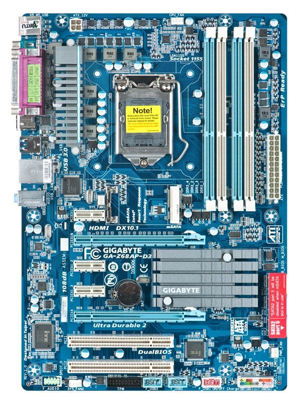 Płyta główna Gigabyte GA-Z68AP-D3