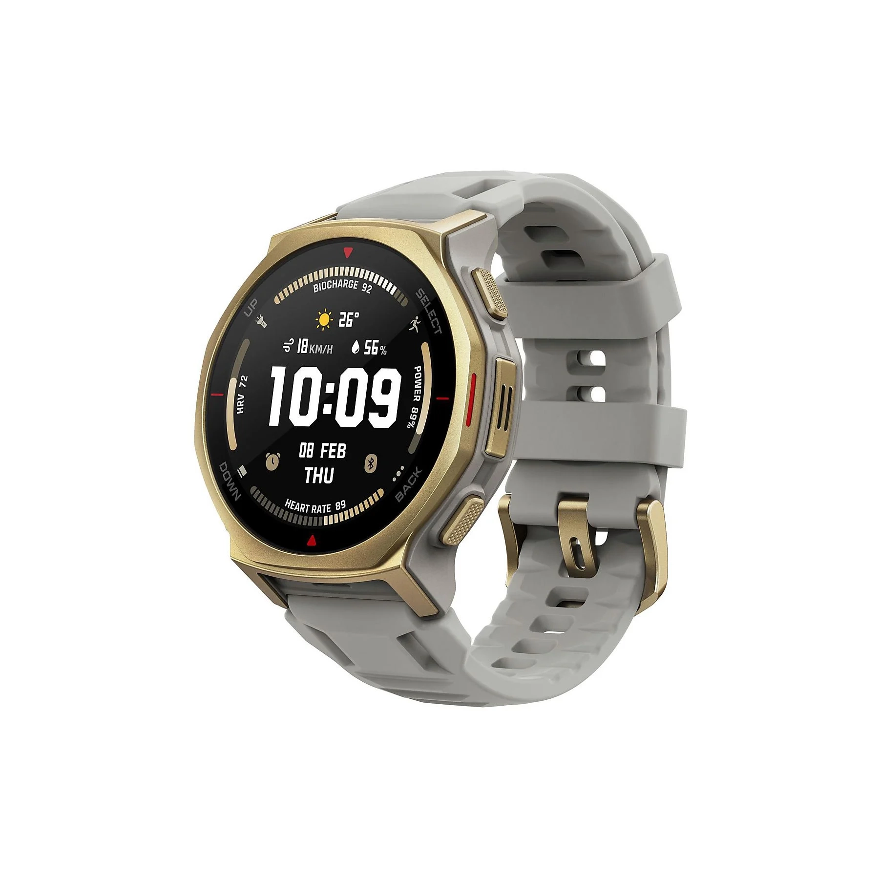 Smartwatch Amazfit T-Rex 3 Pro Funkcje AI 44mm Złoty