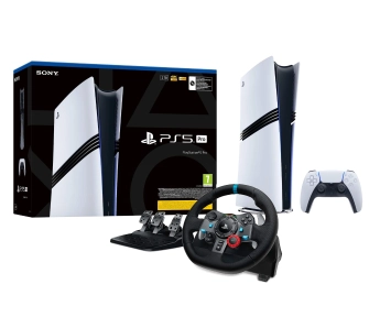 Konsola Sony PlayStation 5 Pro (PS5) 2TB + Kierownica Logitech G29 Racing Wheel