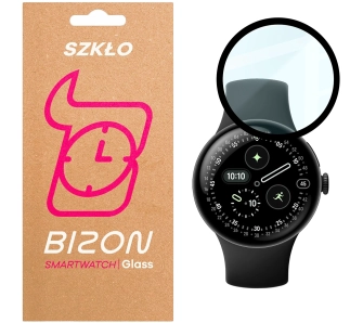 Szkło hybrydowe Bizon Edge Hybrid do Google Pixel Watch 4 45mm